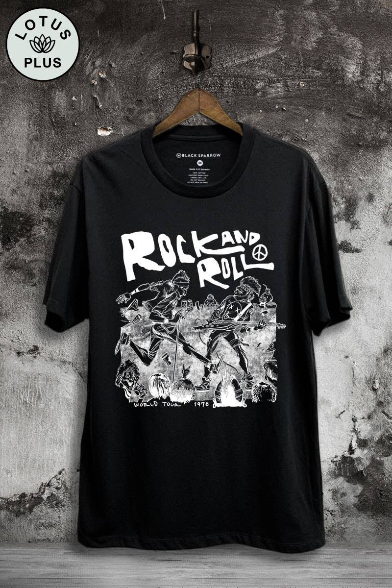 Rock and Roll Tour Band Graphic Top - Adult & Kids T-Shirts, Sweatshirts & Hoodies apparel design preview 1