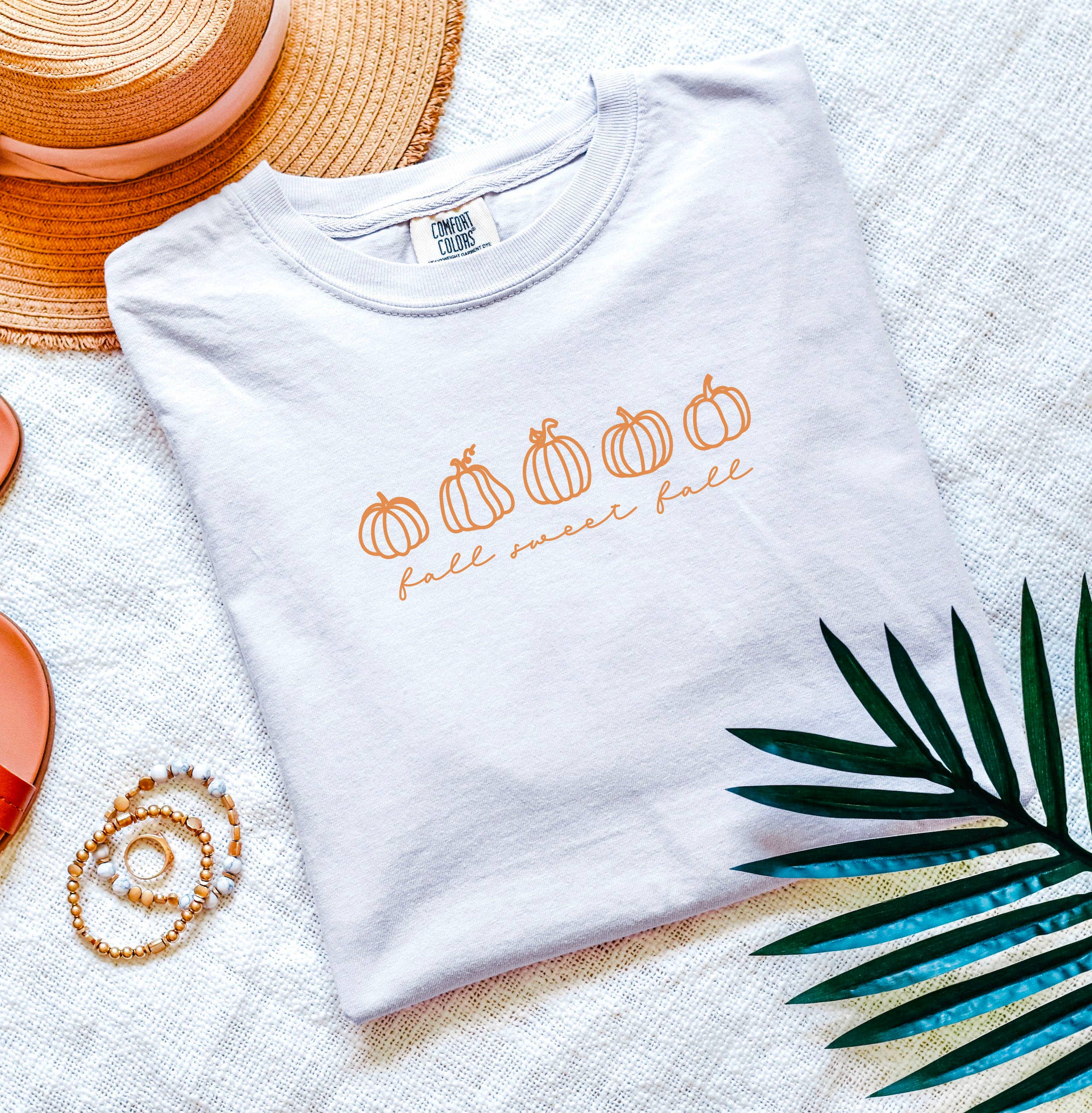 Fall Sweet Pumpkin Vibes, - Adult & Kids T-Shirts, Sweatshirts & Hoodies apparel design preview 1