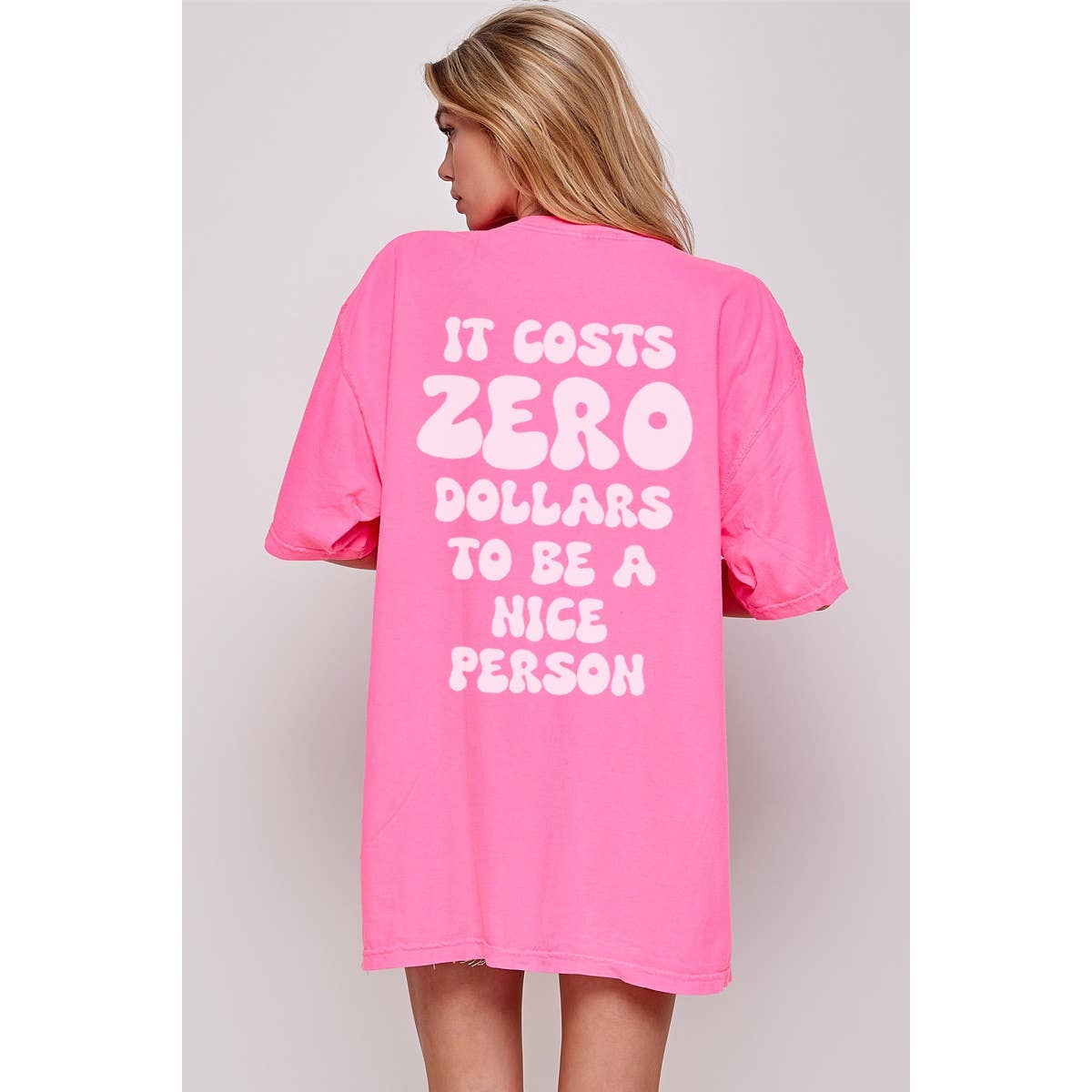 It Cost Zero Graphic Oversized - Adult & Kids T-Shirts, Sweatshirts & Hoodies apparel design preview 1