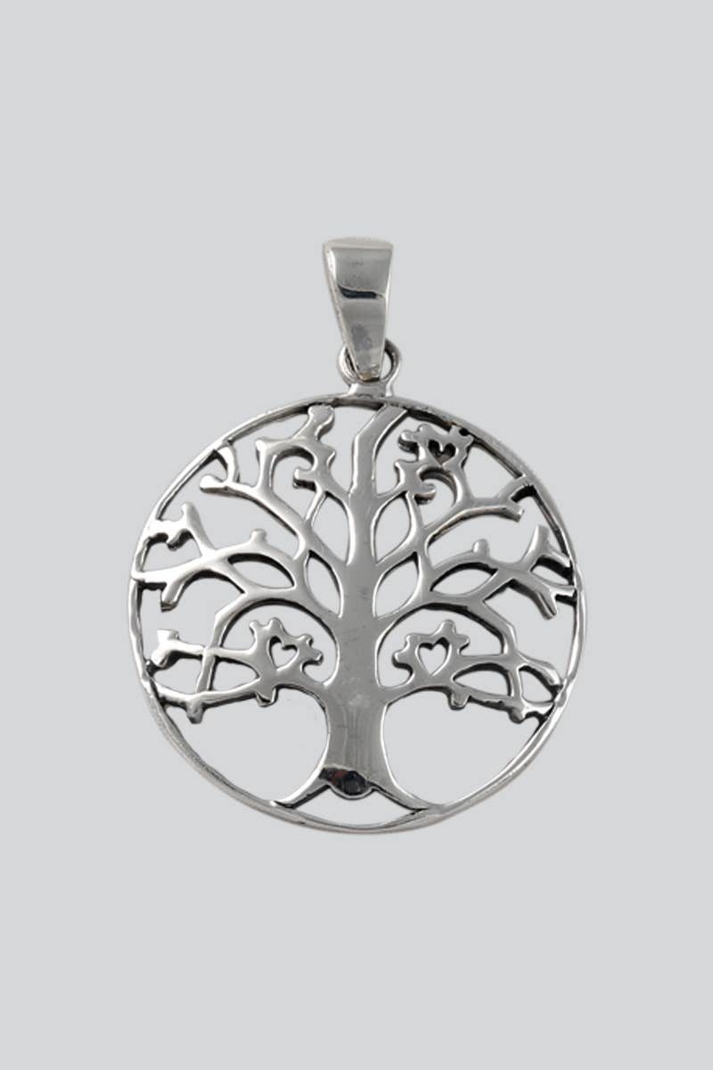Tree of Life Sterling Silver Pendant (SP-343) - Adult & Kids T-Shirts, Sweatshirts & Hoodies apparel design preview 1