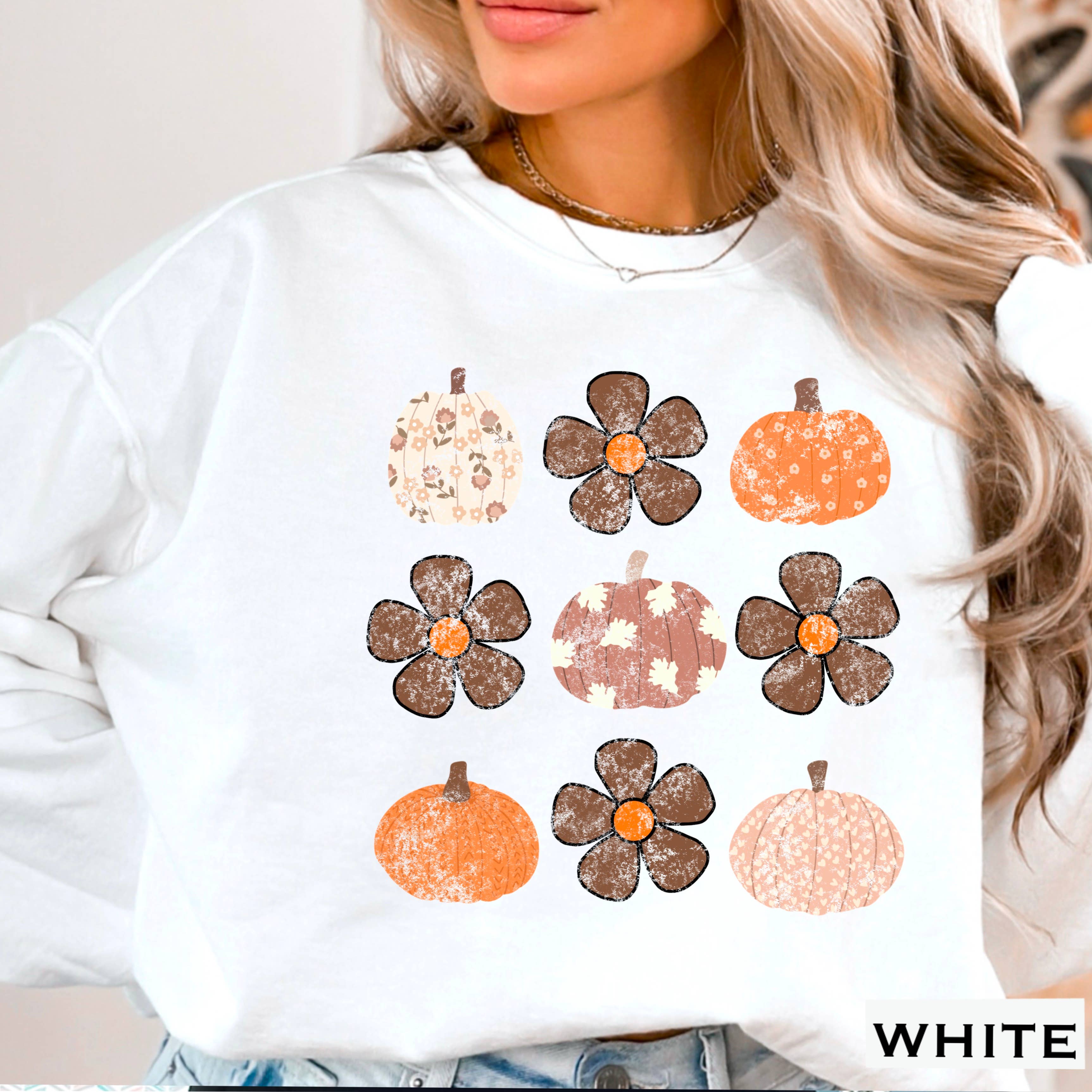Fall Floral Graphic Women - Adult & Kids T-Shirts, Sweatshirts & Hoodies apparel design preview 1