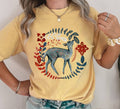 Scandinavian Folk Fawn - Adult & Kids T-Shirts, Sweatshirts & Hoodies apparel design preview 1
