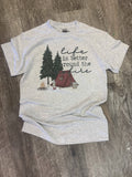 Life Is Better Around the Campfire On Ash Gray - Adult & Kids T-Shirts, Sweatshirts & Hoodies apparel design preview 1
