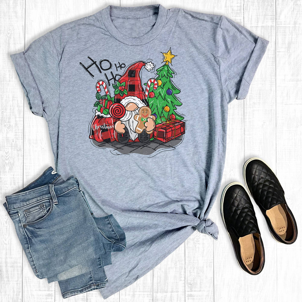Ho Christmas Gnome - Adult & Kids T-Shirts, Sweatshirts & Hoodies apparel design preview 1