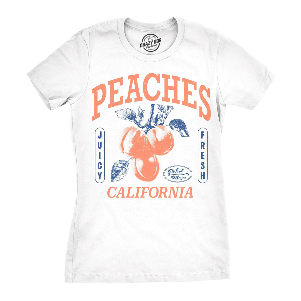 Peaches California Women's - Adult & Kids T-Shirts, Sweatshirts & Hoodies apparel design preview 1