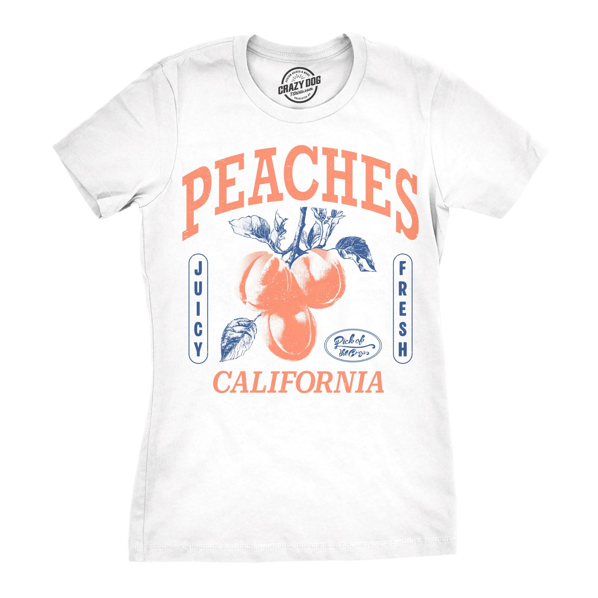 Peaches California Women's - Adult & Kids T-Shirts, Sweatshirts & Hoodies apparel design preview 1