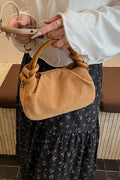 .....1110 Rouched Faux Suede Tote Handbag SI-29024 - Adult & Kids T-Shirts, Sweatshirts & Hoodies apparel design preview 1