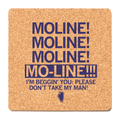 Moline! Cork Coaster - Adult & Kids T-Shirts, Sweatshirts & Hoodies apparel design preview 1