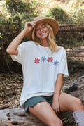 Daisy Row Oversized Mineral Washed Graphic Top - Adult & Kids T-Shirts, Sweatshirts & Hoodies apparel design preview 1