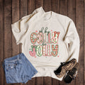 Christmas Oh By Golly Be Jolly - Adult & Kids T-Shirts, Sweatshirts & Hoodies apparel design preview 1