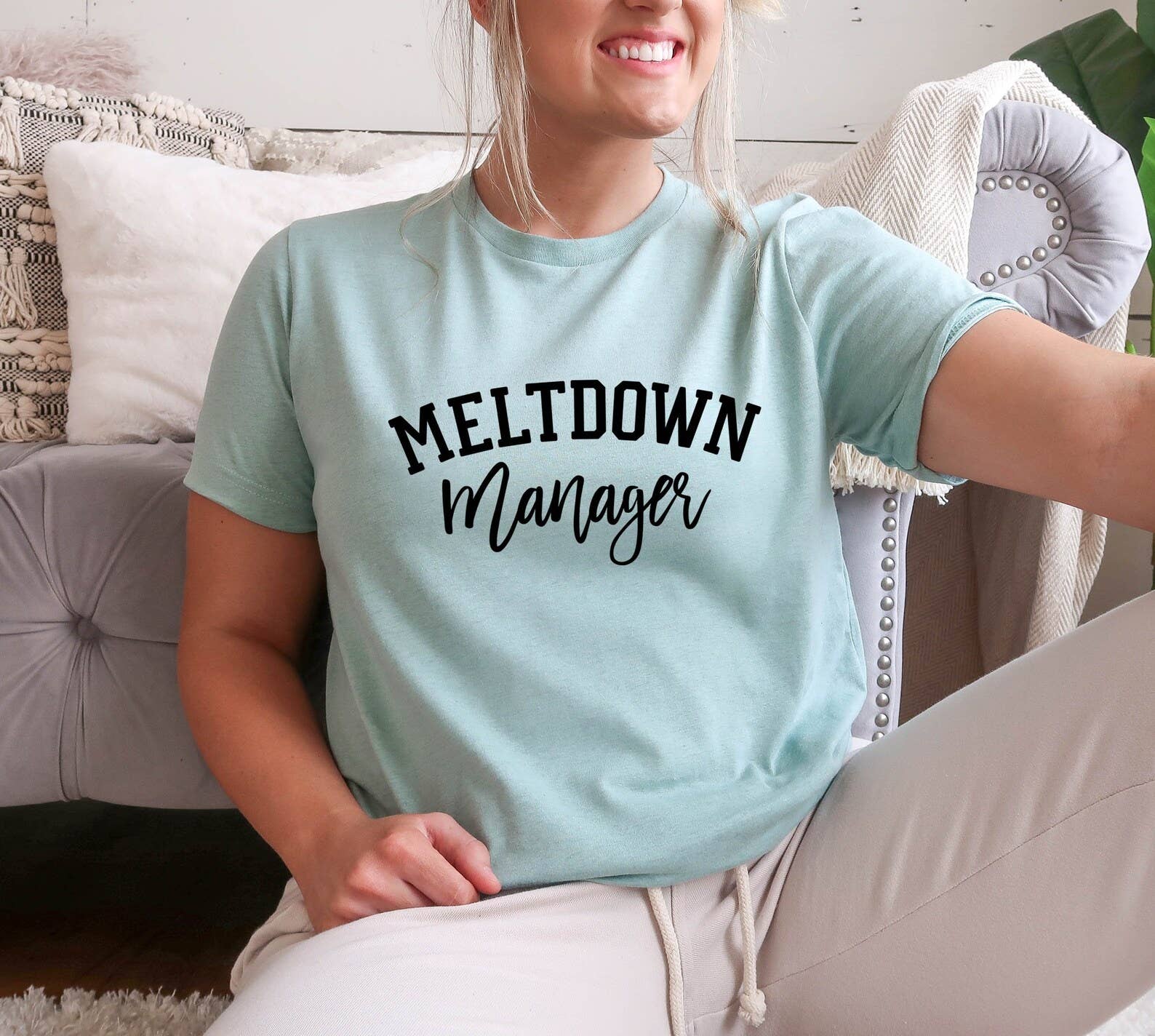 Meltdown Manager - Adult & Kids T-Shirts, Sweatshirts & Hoodies apparel design preview 1
