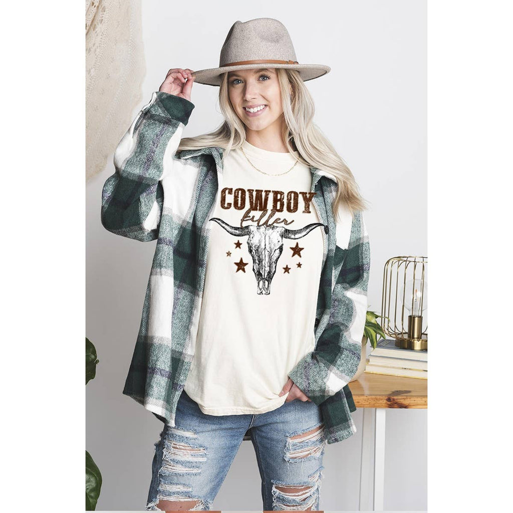 Cowboy Killer Graphic - Adult & Kids T-Shirts, Sweatshirts & Hoodies apparel design preview 1