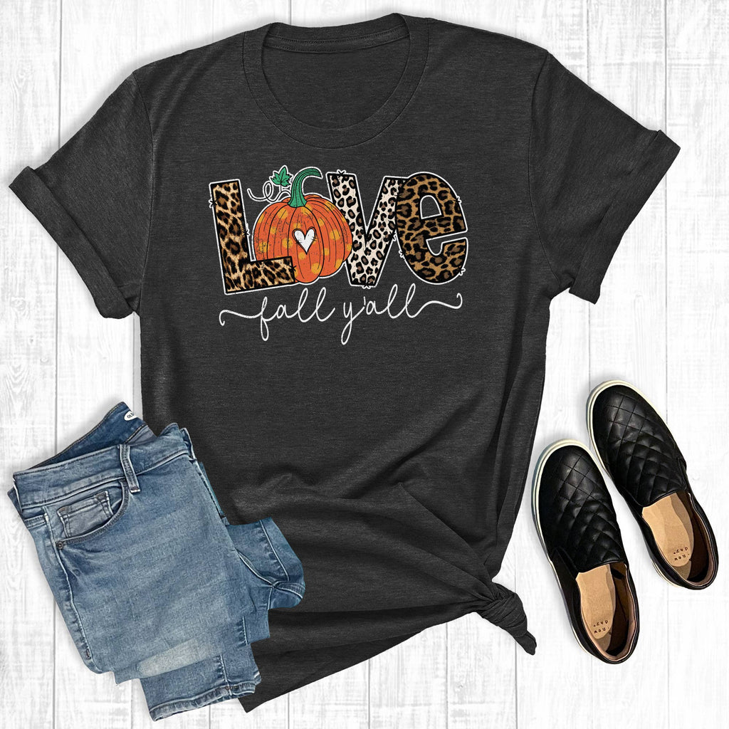 Love Fall Y'all - Adult & Kids T-Shirts, Sweatshirts & Hoodies apparel design preview 1