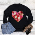 Valentine Faux Brushstroke Gold Heart - Adult & Kids T-Shirts, Sweatshirts & Hoodies apparel design preview 1