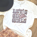 Let's Go Girls Leopard Hat Graphic Western - Adult & Kids T-Shirts, Sweatshirts & Hoodies apparel design preview 1
