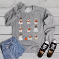 Halloween Ghost Dogs Graphic - Adult & Kids T-Shirts, Sweatshirts & Hoodies apparel design preview 1