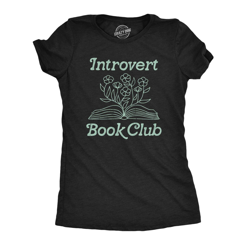 Introvert Book Club Women's - Adult & Kids T-Shirts, Sweatshirts & Hoodies apparel design preview 1