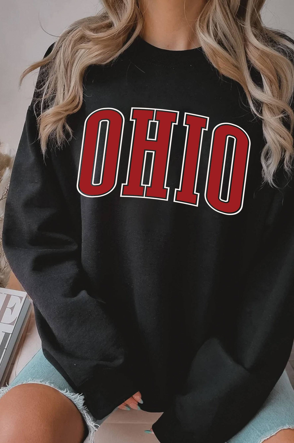 Ohio Puff Graphic Brushed - Adult & Kids T-Shirts, Sweatshirts & Hoodies apparel design preview 1