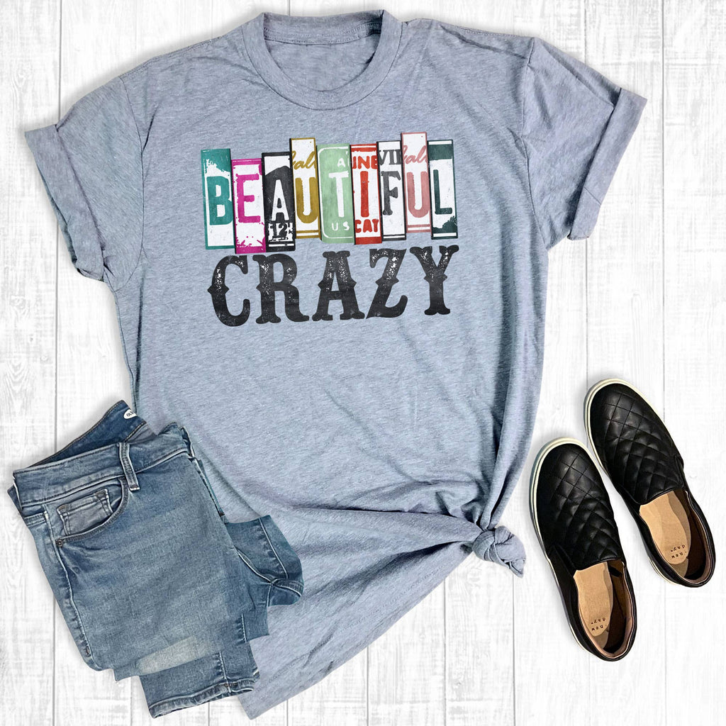 Beautiful Crazy - Adult & Kids T-Shirts, Sweatshirts & Hoodies apparel design preview 1