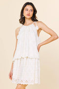 Sleeveless Chiffon Eyelet Lace Top - Adult & Kids T-Shirts, Sweatshirts & Hoodies apparel design preview 1