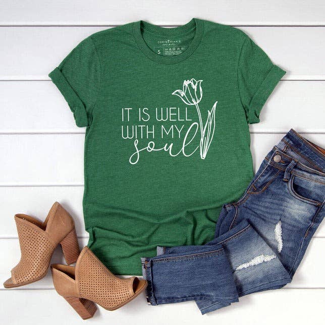 It Is Well Graphic - Adult & Kids T-Shirts, Sweatshirts & Hoodies apparel design preview 1