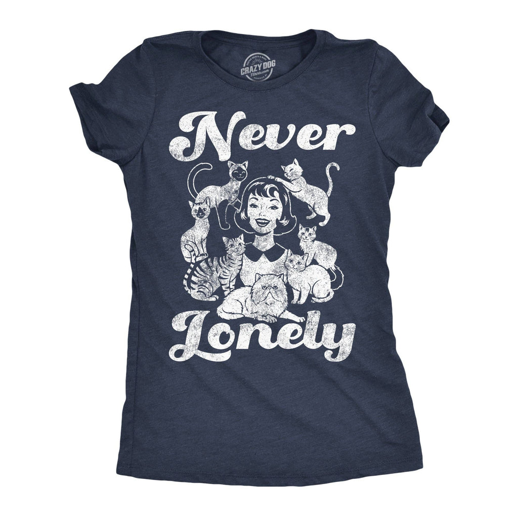 Never Lonely Women's - Adult & Kids T-Shirts, Sweatshirts & Hoodies apparel design preview 1
