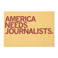 America Needs Journalists Postcard - Adult & Kids T-Shirts, Sweatshirts & Hoodies apparel design preview 1