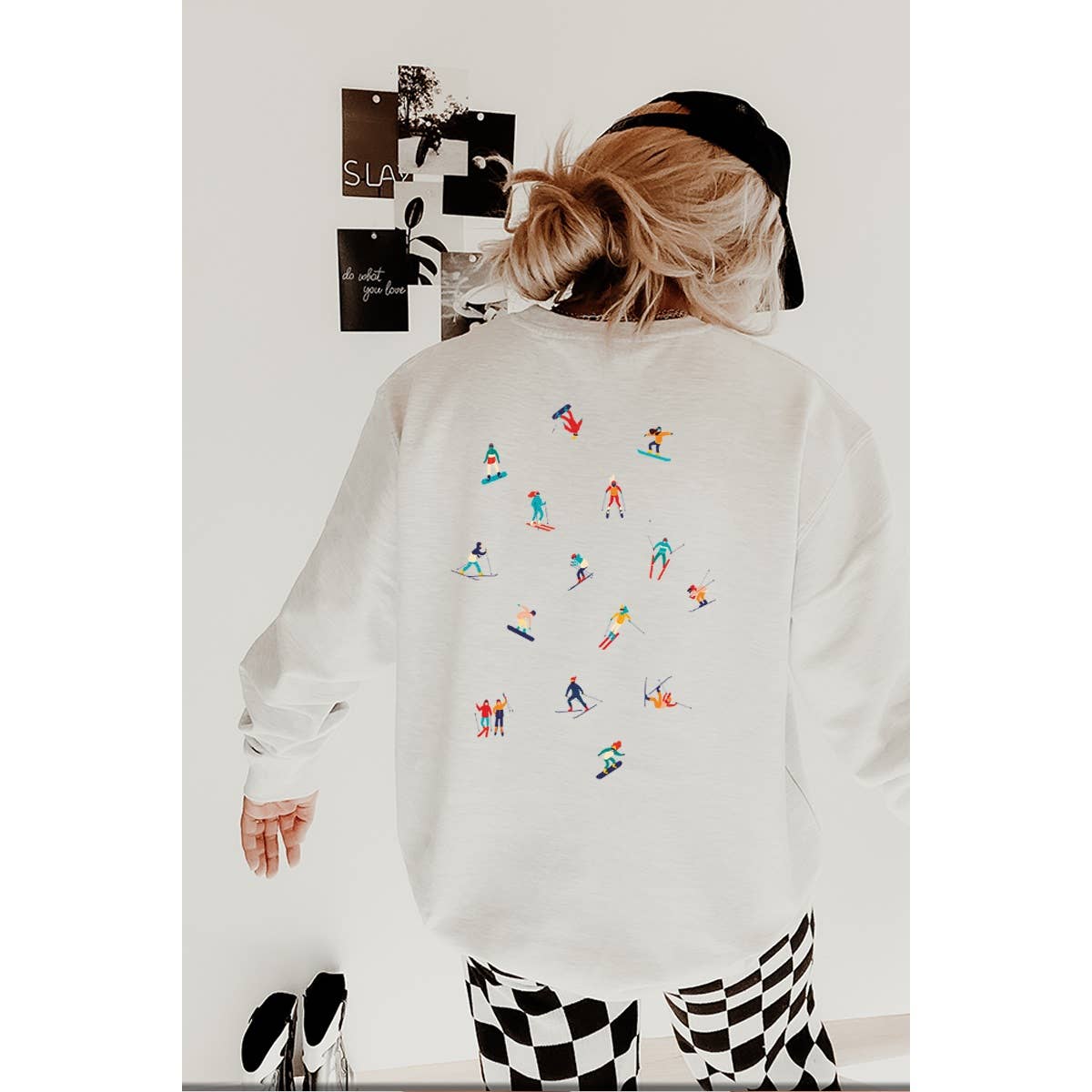 Aspen Ski Club Graphic - Adult & Kids T-Shirts, Sweatshirts & Hoodies apparel design preview 1