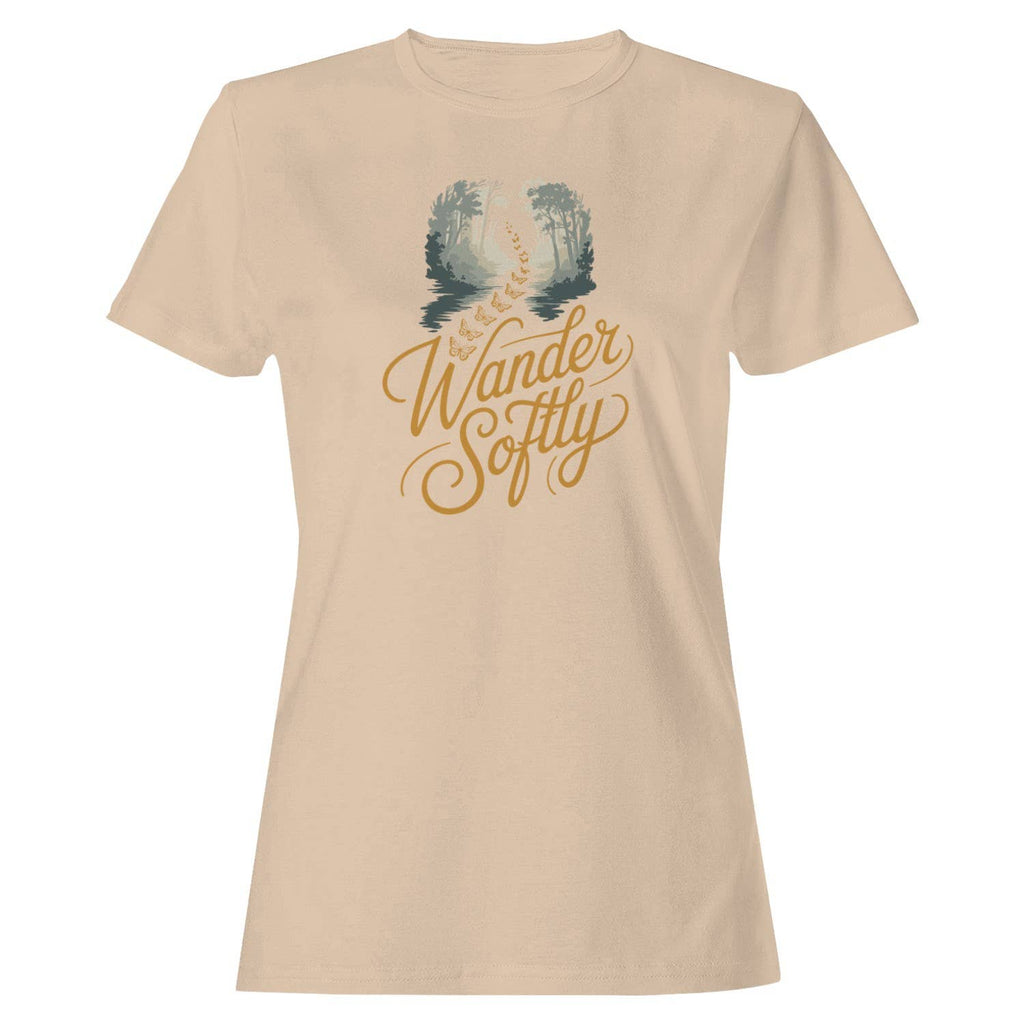 Nature Wander Softly Women's - Adult & Kids T-Shirts, Sweatshirts & Hoodies apparel design preview 1