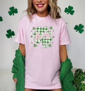 St. Patricks Day Lucky, Graphic Apparel, Checkered - Adult & Kids T-Shirts, Sweatshirts & Hoodies apparel design preview 1