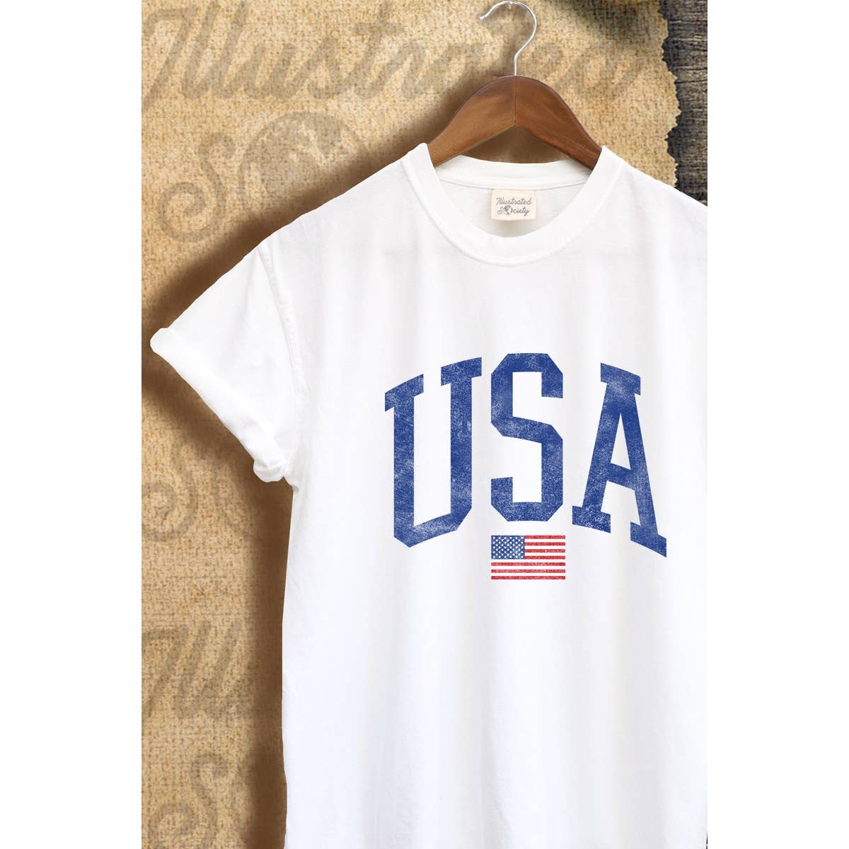 USA Vintage Graphic - Adult & Kids T-Shirts, Sweatshirts & Hoodies apparel design preview 1