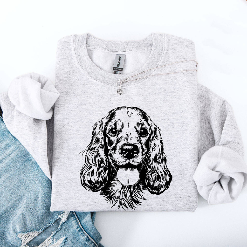 Cocker Spaniel, Pet, Dog Breed - Adult & Kids T-Shirts, Sweatshirts & Hoodies apparel design preview 1