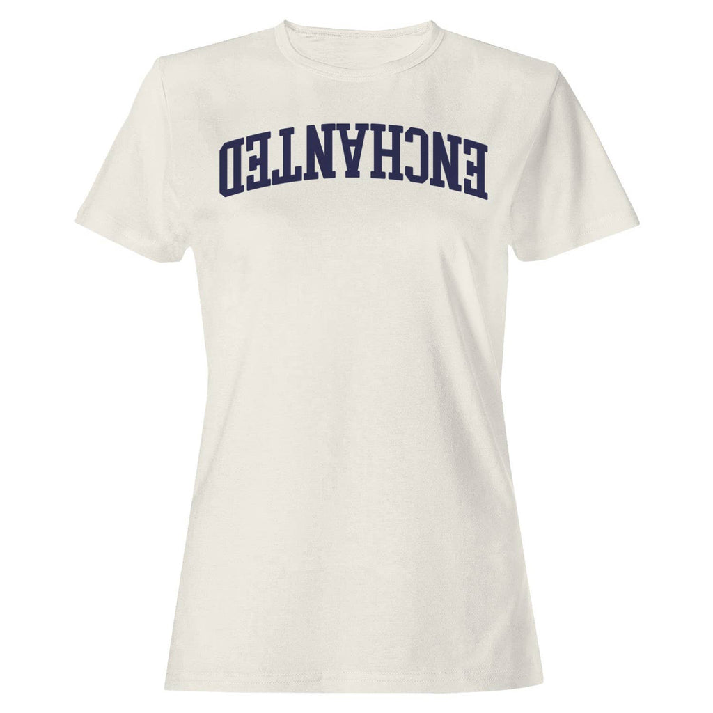 Enchanted Retro Curved Text Women's - Adult & Kids T-Shirts, Sweatshirts & Hoodies apparel design preview 1