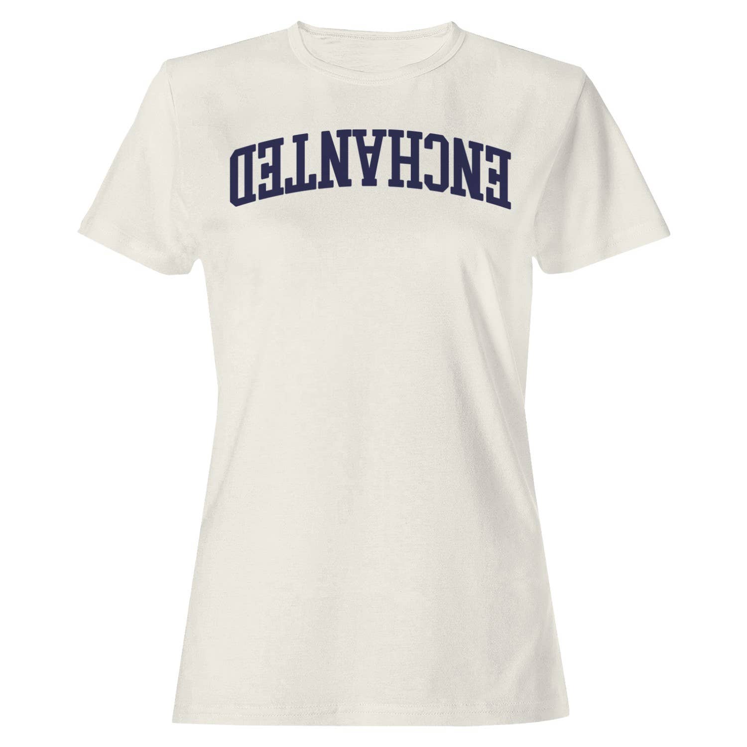 Enchanted Retro Curved Text Women's - Adult & Kids T-Shirts, Sweatshirts & Hoodies apparel design preview 1