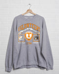 Tennessee Volunteers Prep Patch Gray Thrifted - Adult & Kids T-Shirts, Sweatshirts & Hoodies apparel design preview 1