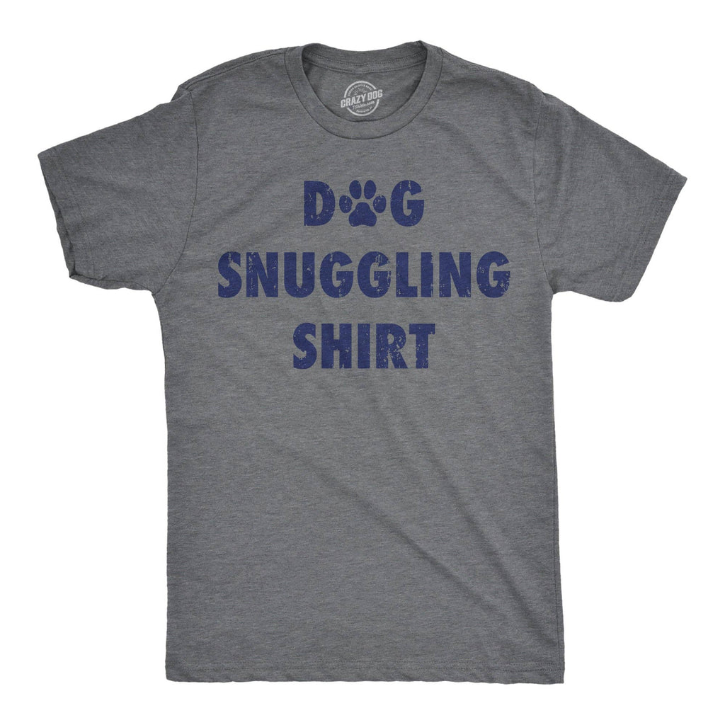 Dog Snuggling Shrit Men's - Adult & Kids T-Shirts, Sweatshirts & Hoodies apparel design preview 1