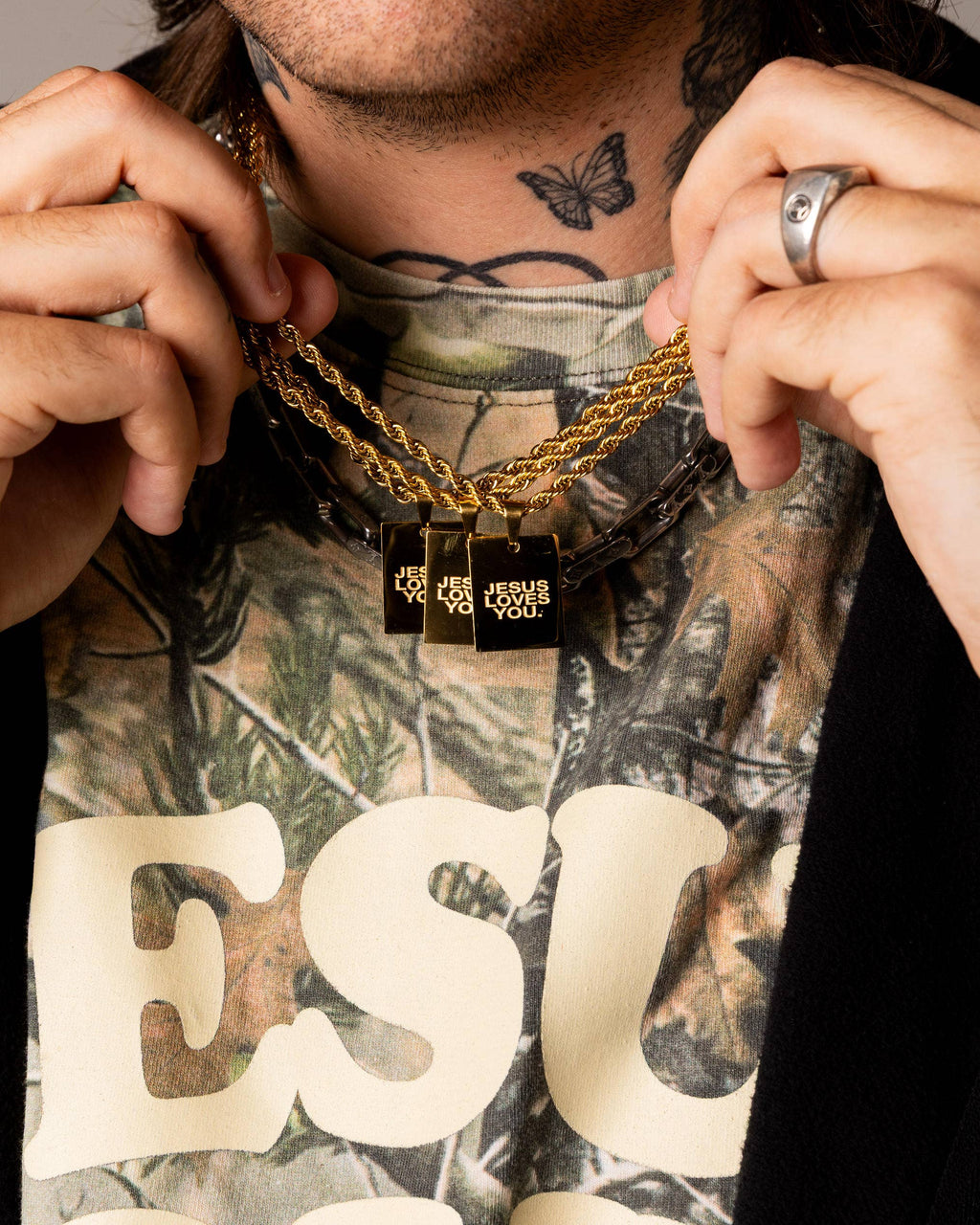 Lmtd 18K Gold Plated Chain - Adult & Kids T-Shirts, Sweatshirts & Hoodies apparel design preview 1