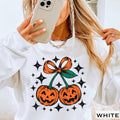 Halloween 2025 Pumpkins Bow Graphic - Adult & Kids T-Shirts, Sweatshirts & Hoodies apparel design preview 1