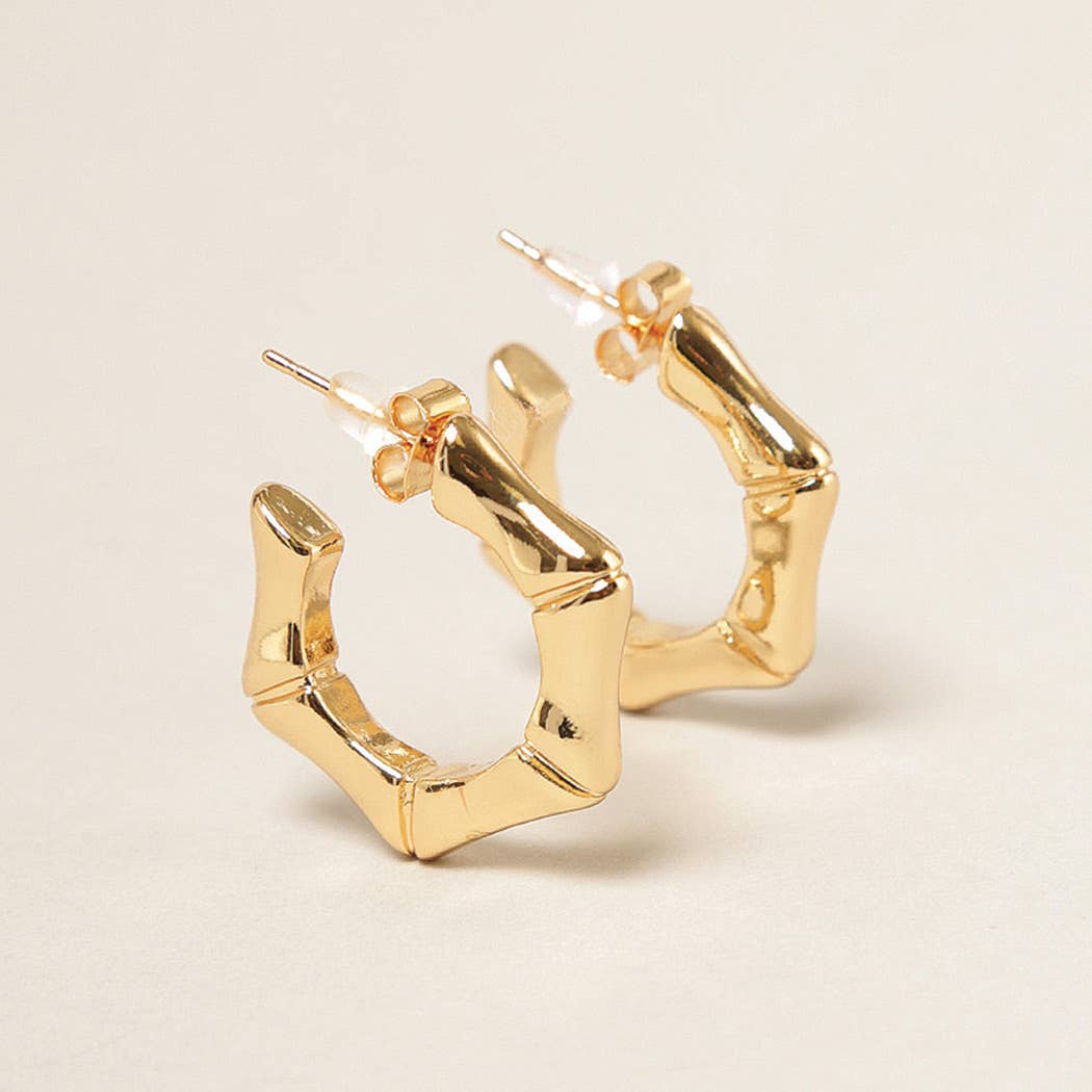 14K Gold Dipped Hexagon Hoop Earrings - Adult & Kids T-Shirts, Sweatshirts & Hoodies apparel design preview 1