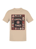 Coastal Times Ocean Vibes Art Men's - Adult & Kids T-Shirts, Sweatshirts & Hoodies apparel design preview 1