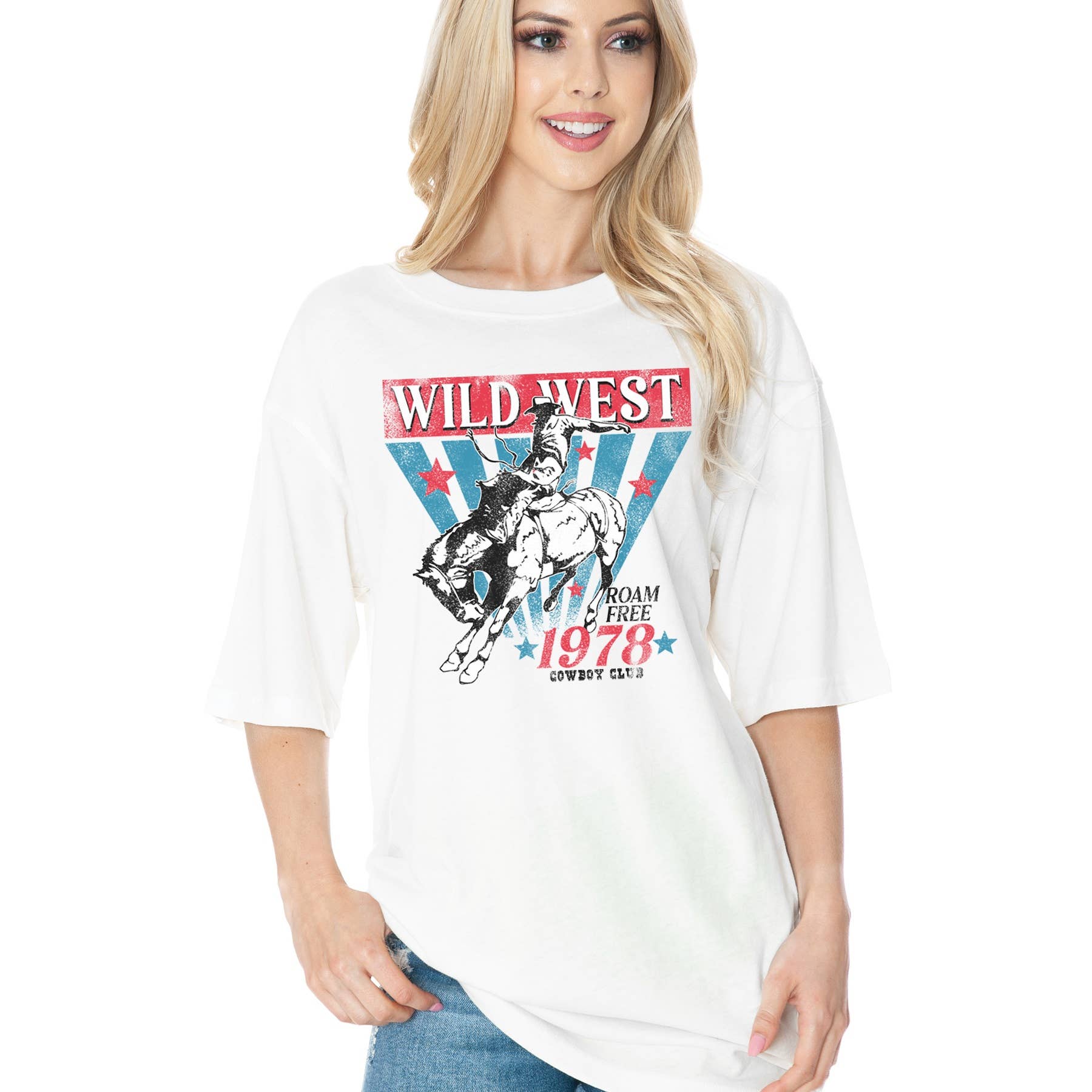 Unisex Oversized Wild West - Adult & Kids T-Shirts, Sweatshirts & Hoodies apparel design preview 1