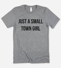 Just A Small Town Girl Funny Cute Nerd - Adult & Kids T-Shirts, Sweatshirts & Hoodies apparel design preview 1