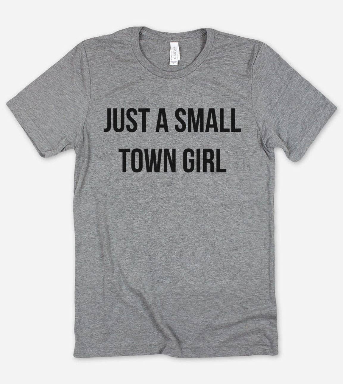 Just A Small Town Girl Funny Cute Nerd - Adult & Kids T-Shirts, Sweatshirts & Hoodies apparel design preview 1