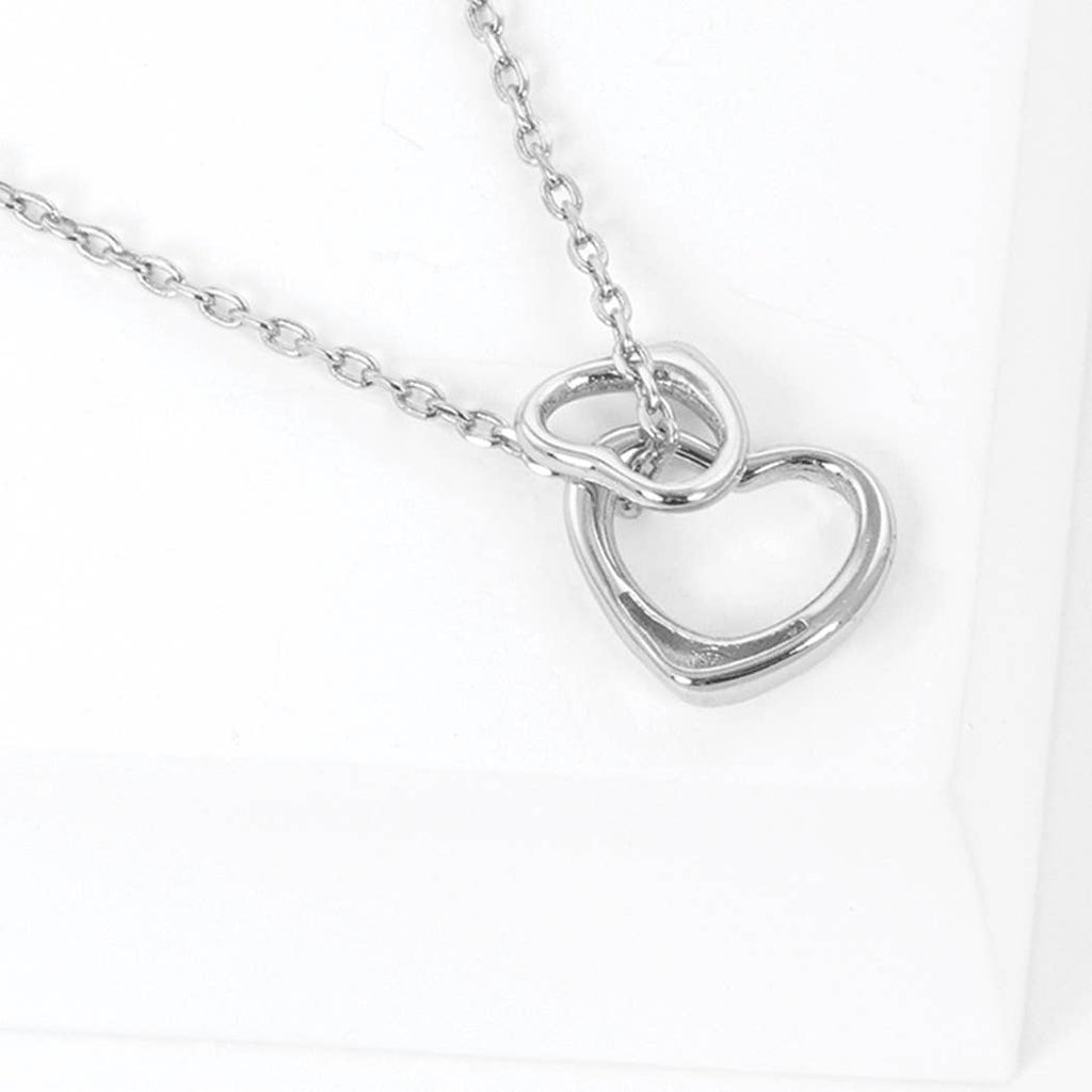 Gold-Dipped Double Hearts Necklace - Adult & Kids T-Shirts, Sweatshirts & Hoodies apparel design preview 1