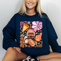 Football, Floral, Sports, Game Day, Touchdown - Adult & Kids T-Shirts, Sweatshirts & Hoodies apparel design preview 1