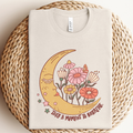 Breathe Boho Moon Graphic - Adult & Kids T-Shirts, Sweatshirts & Hoodies apparel design preview 1