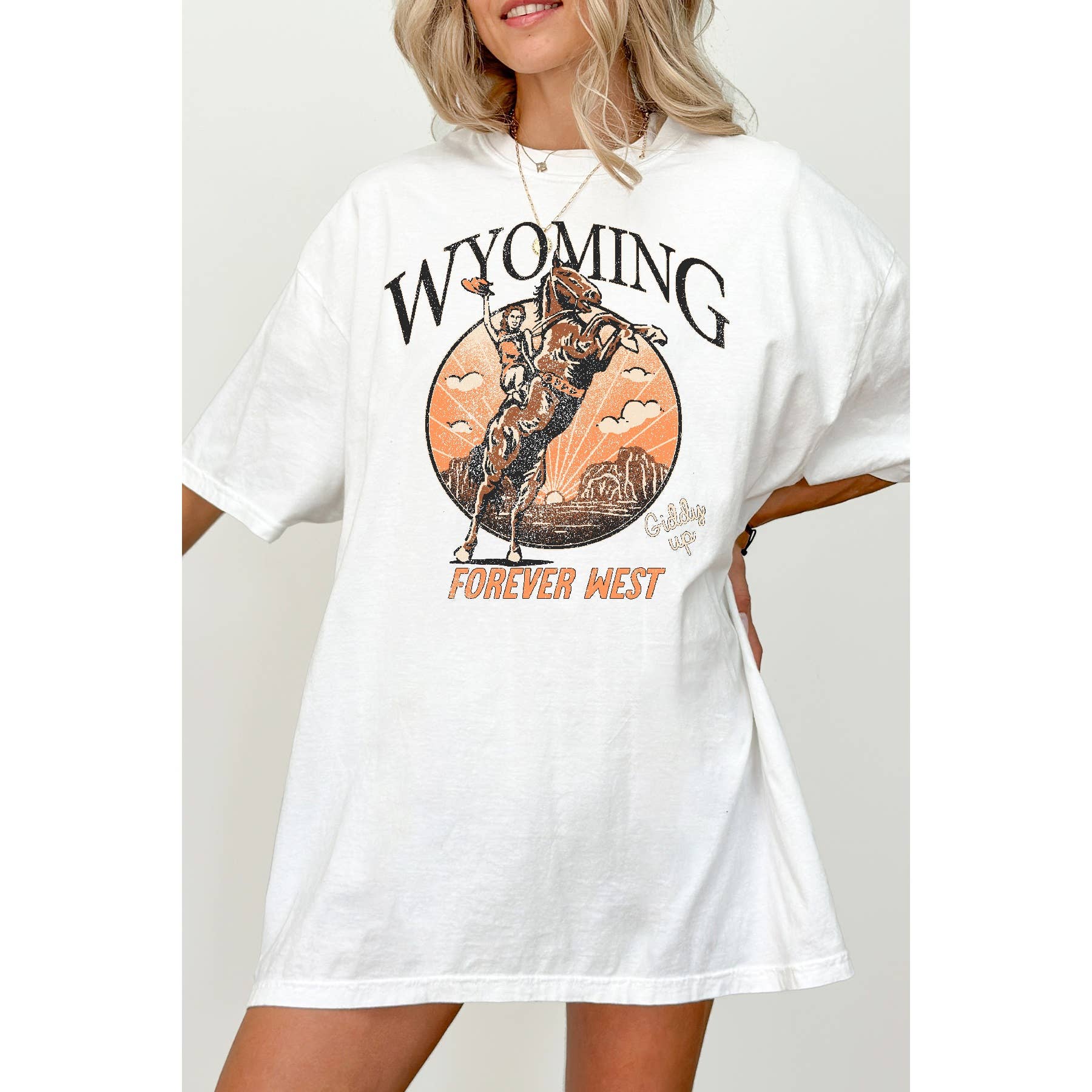 Wyoming- Oversized - Adult & Kids T-Shirts, Sweatshirts & Hoodies apparel design preview 1