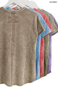 `.French Terry Vintage Wash Casual Top w/ Back Patch - Adult & Kids T-Shirts, Sweatshirts & Hoodies apparel design preview 1