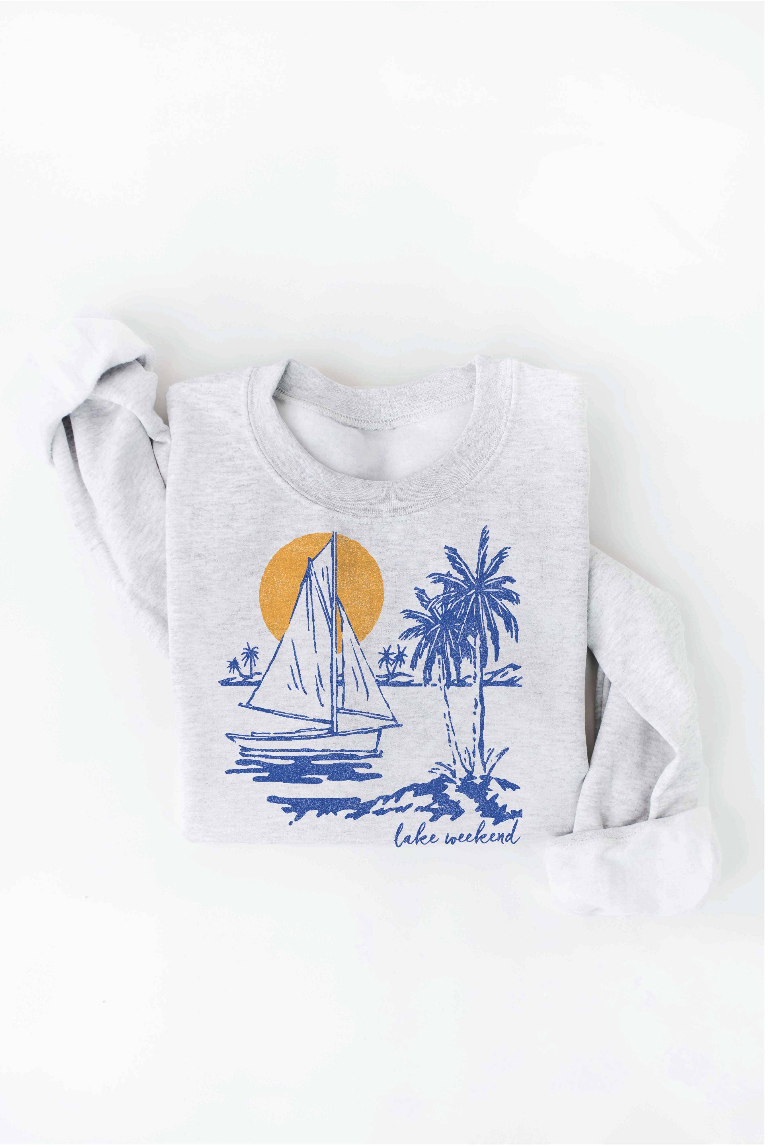 Lake Weekend Graphic - Adult & Kids T-Shirts, Sweatshirts & Hoodies apparel design preview 1