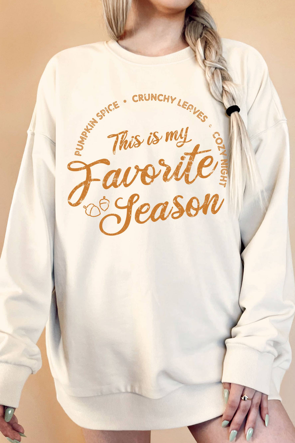 This Is My Favorite Season Oversize Terry - Adult & Kids T-Shirts, Sweatshirts & Hoodies apparel design preview 1